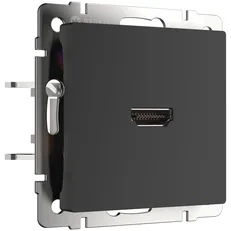 Изображение Розетка HDMI (черный матовый) W1186008